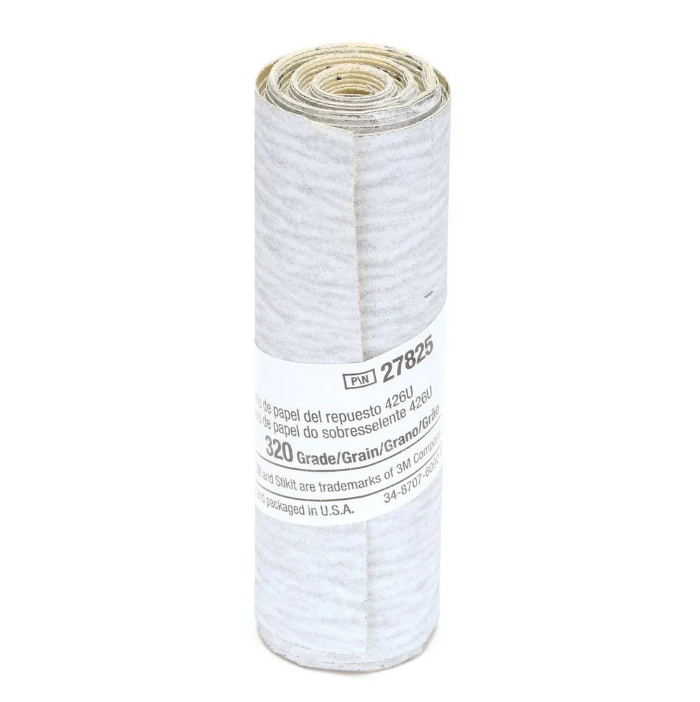 Rollo de Papel de Recambio 3M™ Stikit™ 426U, 320 peso A, 3-1/4 pulgadas x 100 pulgadas