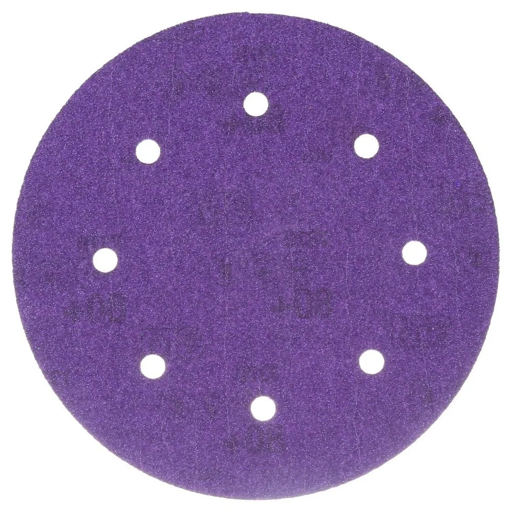 Disco abrasivo Hookit™ de lijado limpio 3M™ Cubitron™ II, 737U, 31376, 8 in, 80+