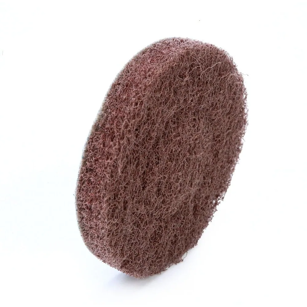 Standard Abrasives™ Quick Change Buff and Blend GP Disc, 840313, A/O Fine, TSM, Maroon, 2 in, Die QS200PM