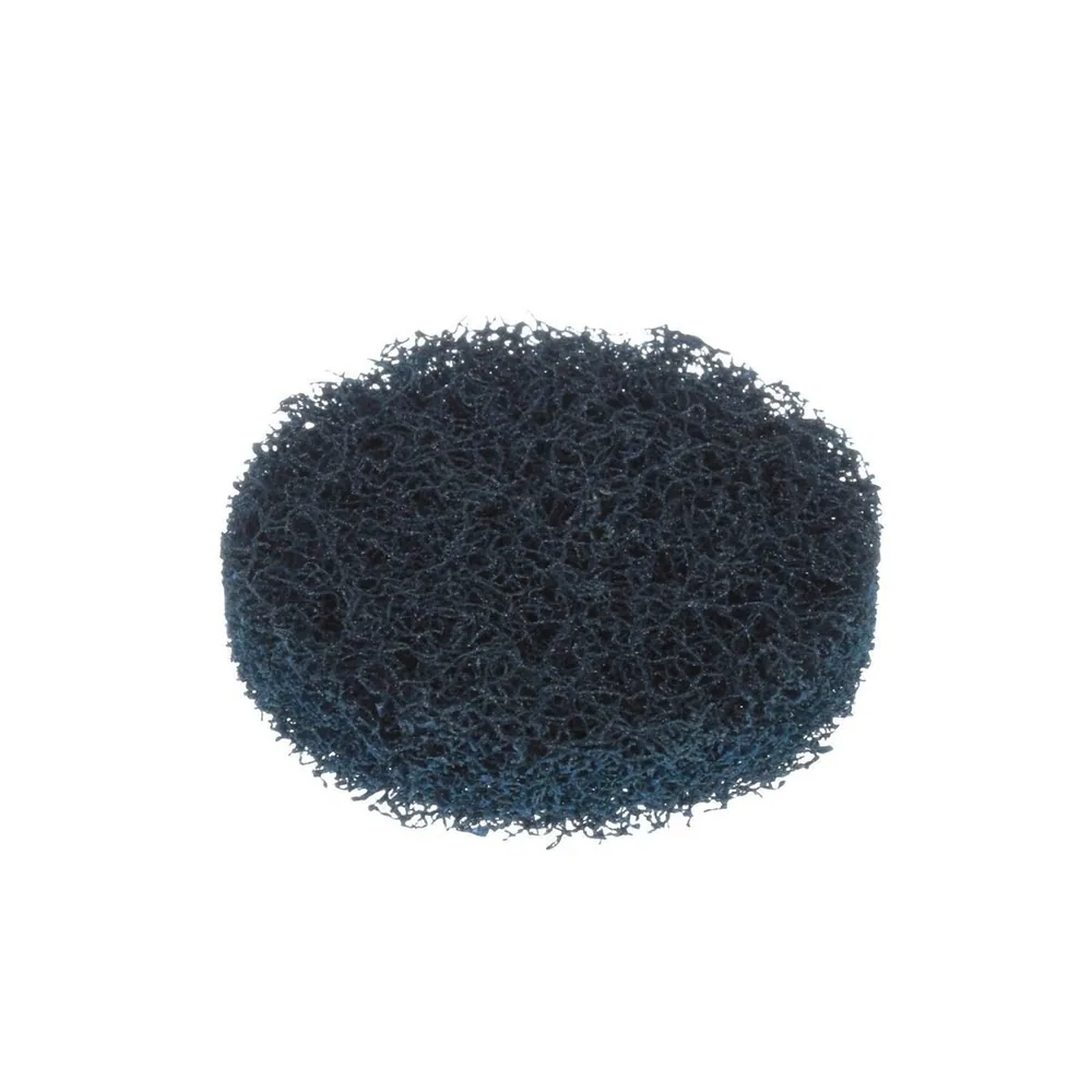 Standard Abrasives™ Quick Change Buff and Blend HS Disc, 840358, A/O Medium, TR, Blue, 2 in, Die Q200P, 50/Carton