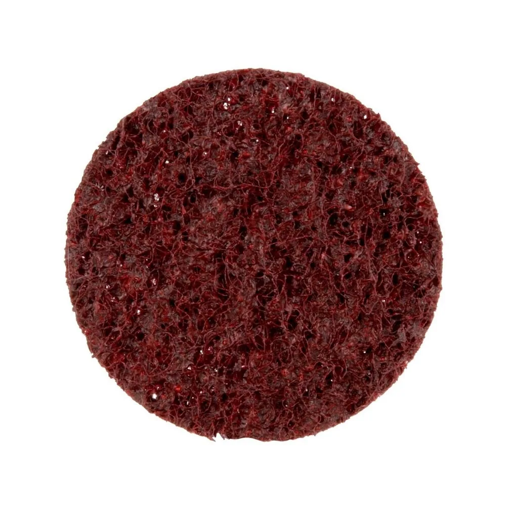 Disco de Acondicionamiento de Superficie FE de Cambio Rápido Standard Abrasives™ 840382, A/O MED, TR, Granate, 2 in, Matriz Q200P