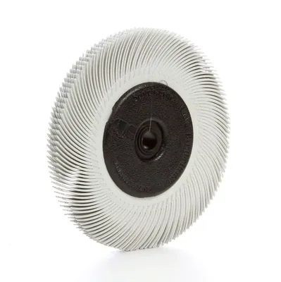 Scotch-Brite™ Radial Bristle Brush, 6 in x 7/16 in x 1 in 120 with Adapter