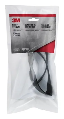 Lentes de Seguridad 3M™ Resistentes a Arañazos 90954H1-DC-20, Gris, Lente Gris