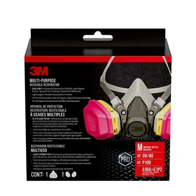 Respirador Multiuso de Desempeño 3M™ 62023P1-DC