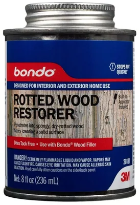 Bondo® Rotted Wood Restorer, 20131, 8 oz