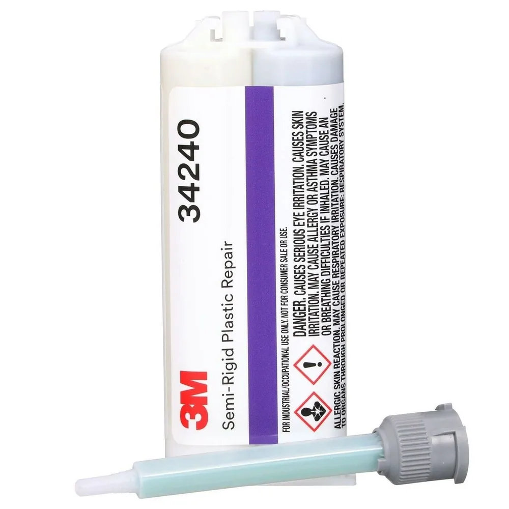 Reparación de plástico semi-rígido 3M™ 34240, cartucho de 47.3 mL