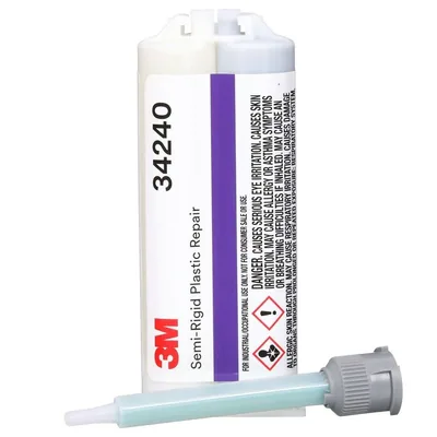 3M™ Semi-Rigid Plastic Repair 34240, 47.3 mL Cartridge