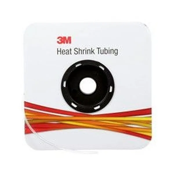 3M™ Tubo Termocontráctil Pared Delgada FP-301-1/8-Transparente-100' : 100 ft de largo por carrete, 3 carretes