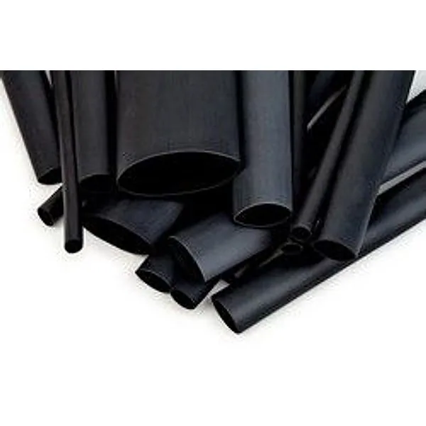 Tubo Termocontráctil 3M™ de Pared Delgada FP-301-1/2-Negro-100`: carrete de 100 ft de largo