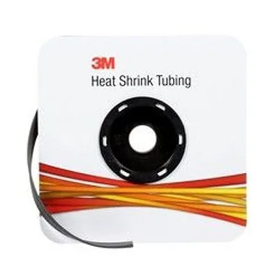 3M™ Tubo Termocontráctil Pared Delgada FP-301-3/4-Negro-50`: 50 ft de largo de carrete