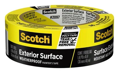 Cinta Scotch® para Pintor de Superficie Exterior 2097-36EC-XS, 1.41 in x 45 yd (36 mm x 41,1 m)