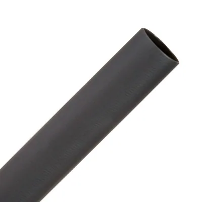 3M™ Tubo Termocontráctil Pared Delgada EPS-300, Adhesivo Forrado, 1/2" Negro Pieza de 1-1/2 in