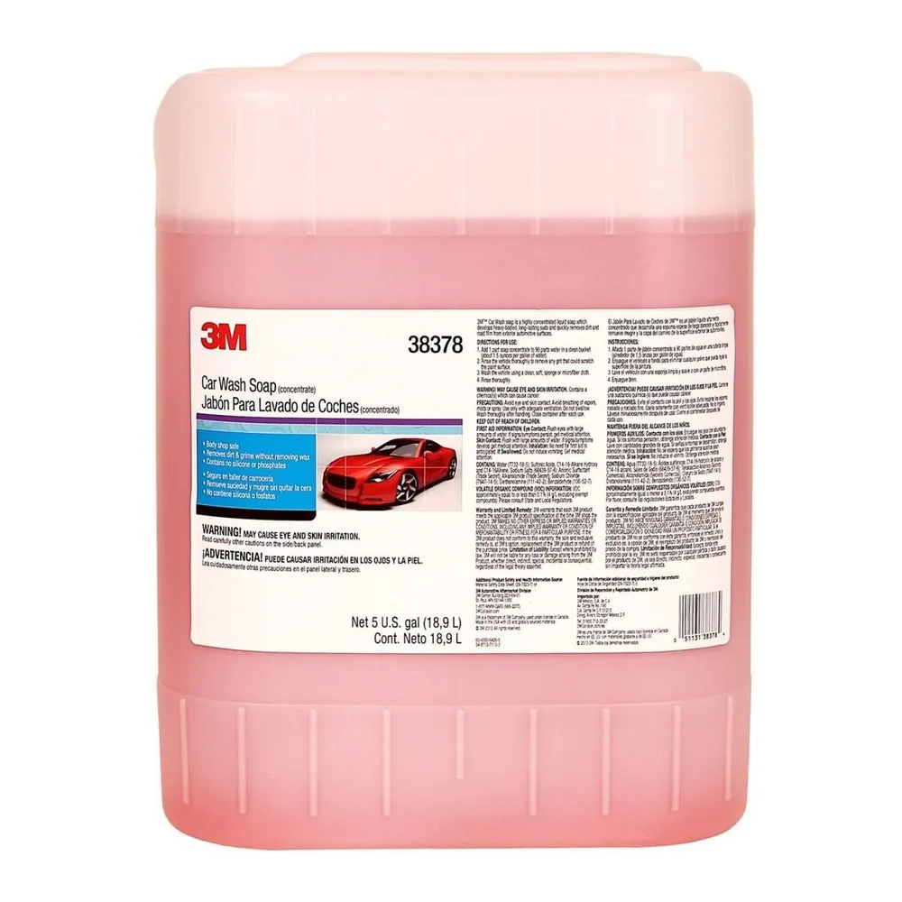 Jabón para Lavar Auto 3M™ 38378, 5 galones