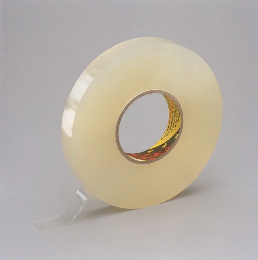 3M™ Cinta de Montaje de Espuma Removible Doble Cara 4658F, Transparente, 1/2 in x 27 yd, 31 mil, Soporte de Película
