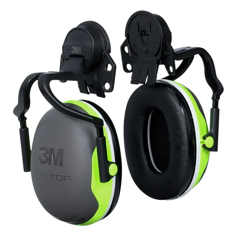 3M™ Orejeras Acopladas al Casco de Ala Completa PELTOR™ X4P51E, Eléctricamente Aisladas