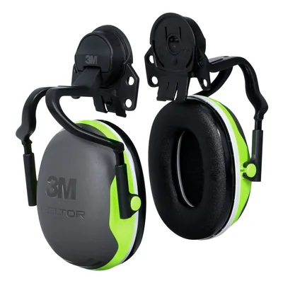 3M™ Orejeras Acopladas al Casco de Ala Completa PELTOR™ X4P51E, Eléctricamente Aisladas