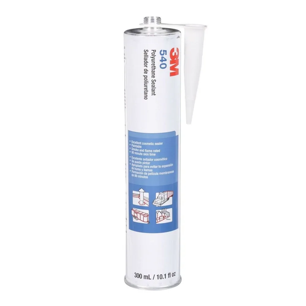 Sellador de Poliuretano 3M™ 540, Negro, Cartucho 310 mL