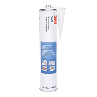 Sellador de Poliuretano 3M™ 540, Negro, Cartucho 310 mL