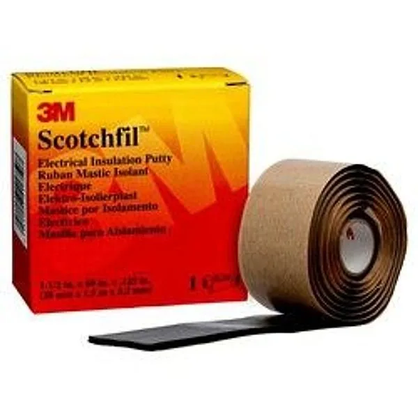 Masilla de Aislamiento Eléctrico 3M™ Scotchfil™, 1-1/2 in x 60 in