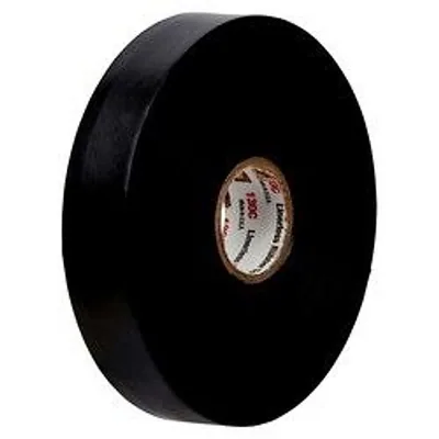 Scotch® Linerless Rubber Splicing Tape 130C, 1 in x 15 ft, Black