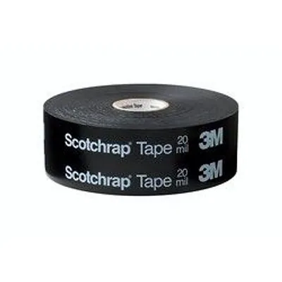3M™ Scotchrap™ Vinyl Corrosion Protection Tape 51, 6 in x 100 ft, Printed, Black