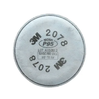 3M™ Filtro de Partículas 2078, P95, con Alivio de Vapor Orgánico/Gas Ácido a Nivel de Molestia