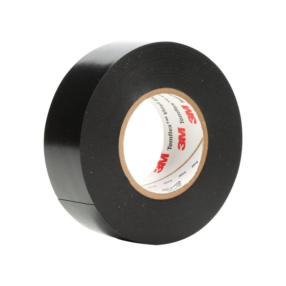 Cinta de Aislar de Vinil 3M™ Temflex™ 1700, 2 pulgadas x 36 yd, Negro