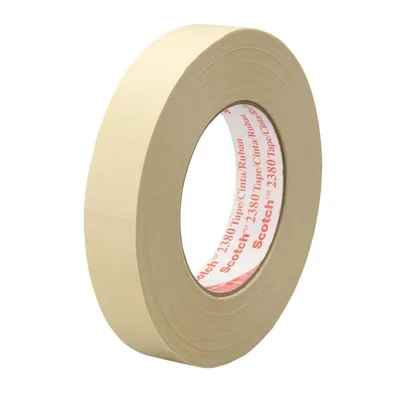 Cinta Masking de Desempeño 3M™ 2380, Beige, 12 mm x 55 m, 7.2 mil, Núcleo de Plástico