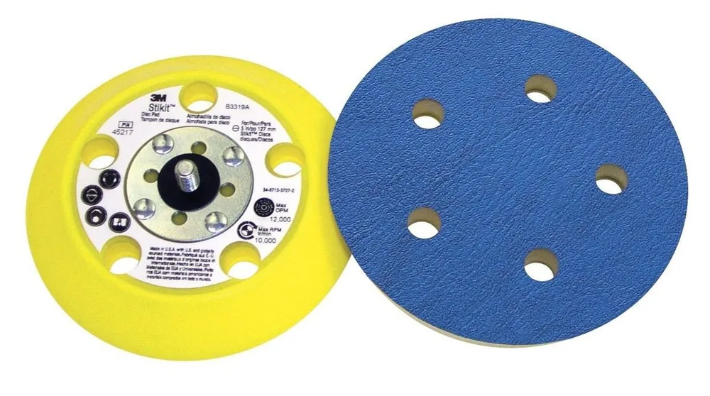Almohadilla de Disco D/F 3M™ Stikit™ 45217, 5 pulgadas x 3/4 pulgadas 5/16-24 externo