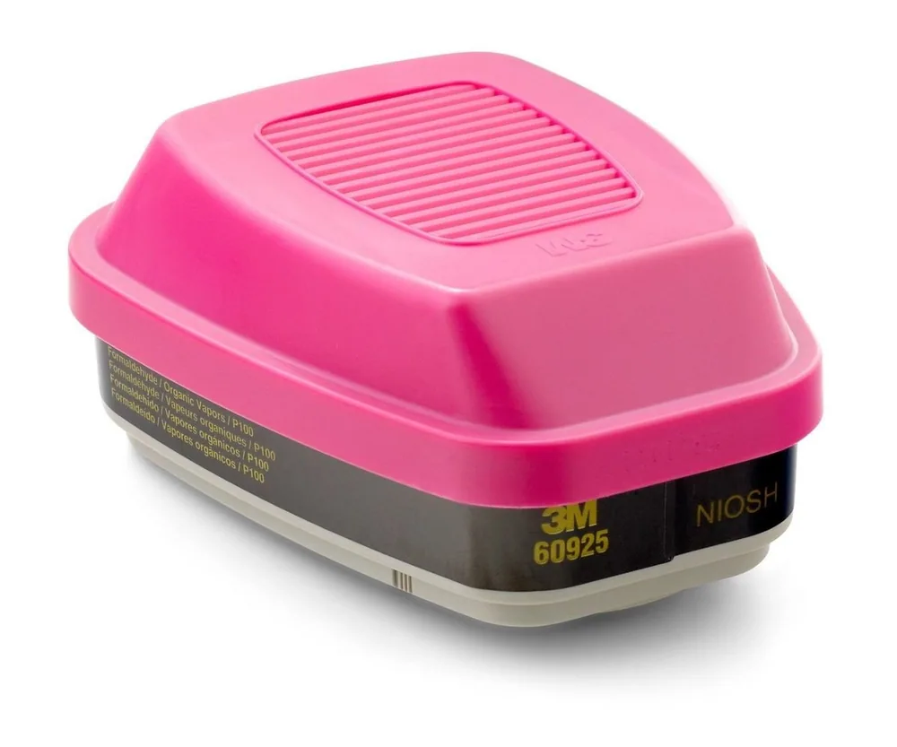 Cartucho/Filtro de Vapor Orgánico Formaldehído 3M™ Formaldehyde Organic Vapor Cartridge/Filter 60925, P100