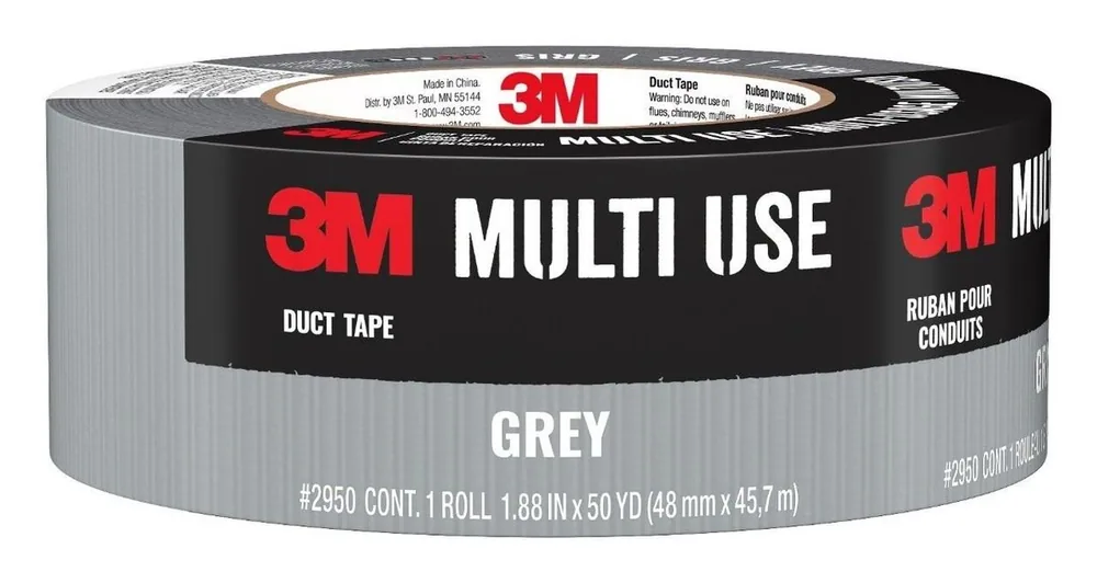 3M™ Cinta Ducto Multiusos 2950, 1.88 in x 50 yd (48 mm x 45.7 m)