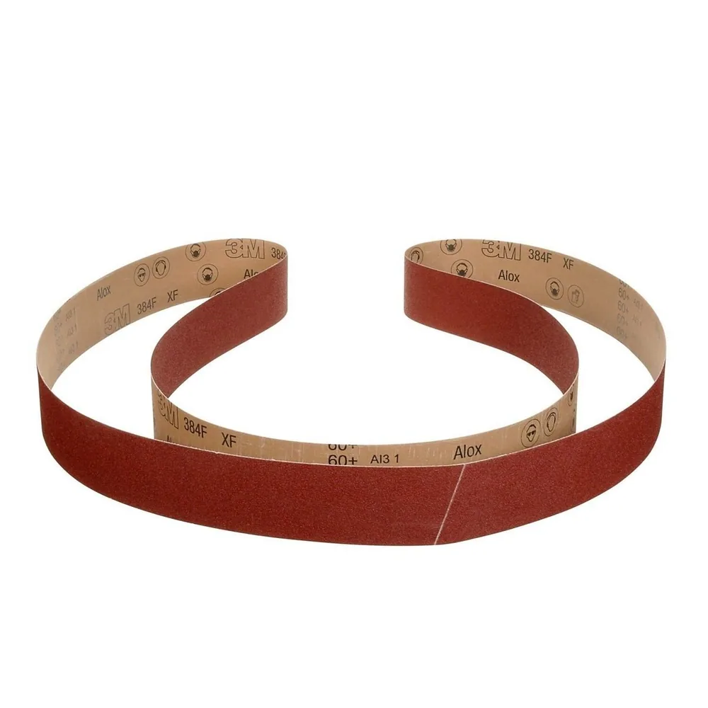 Banda de Tela 3M™ 384F, 60+ XF-weight, 1/2 in x 24 in, Fabri-lok, Flexibilidad Completa