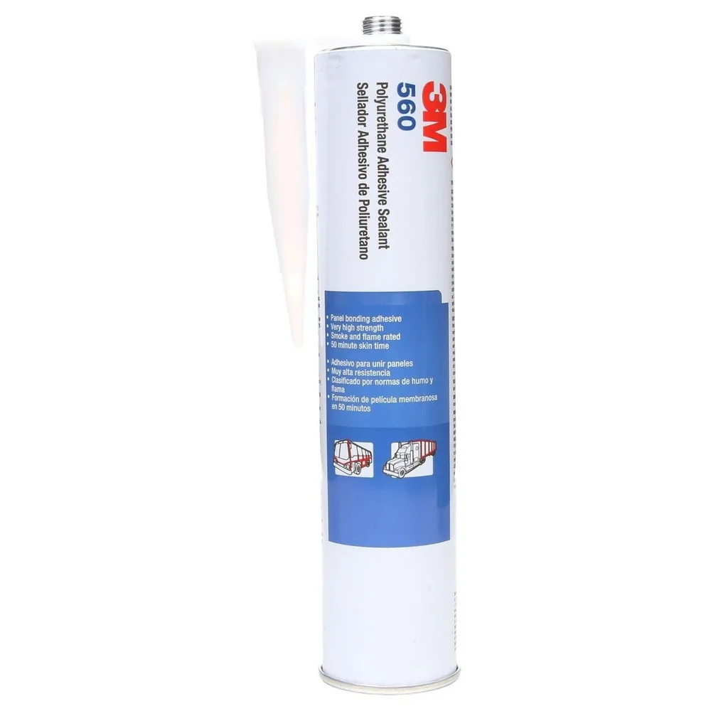 Sellador Adhesivo de Poliuretano 3M™ 560, Blanco, Cartucho 310 mL