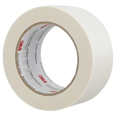 3M™ Cinta Eléctrica de Tela de Vidrio 69, 2 in x 36 yd, Empacada, Núcleo de Papel de 3 in, A Granel