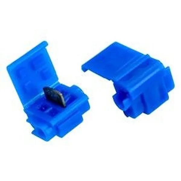 3M™ Scotchlok™ Electrical IDC 804-100/BAG, Blue, 18-16 AWG (solid/stranded), 14 AWG (stranded)