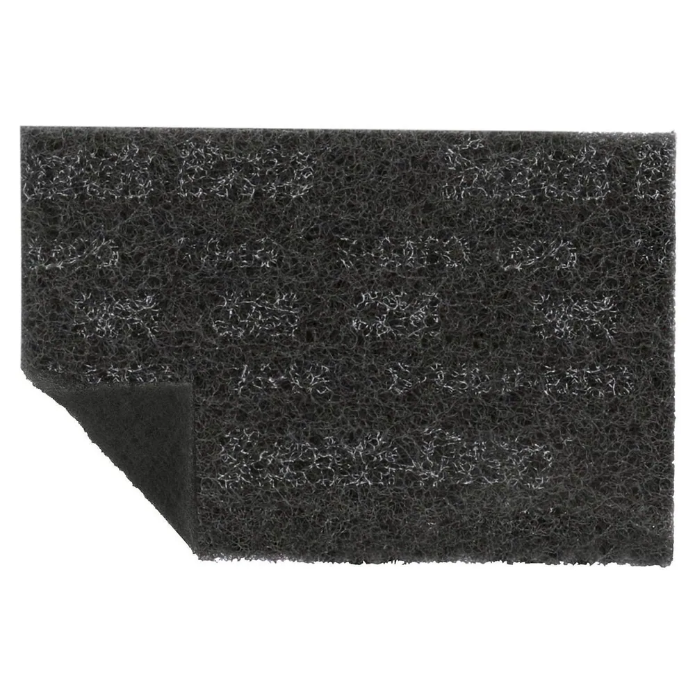 Almohadilla Manual de Mezcla Scotch-Brite™ 7446, HP-HP, SiC Medio, Gris, 6 in x 9 in
