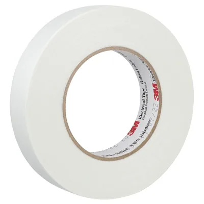 3M™ Cinta Eléctrica de Tela de Vidrio 79, 1 in x 60 yd, Blanco