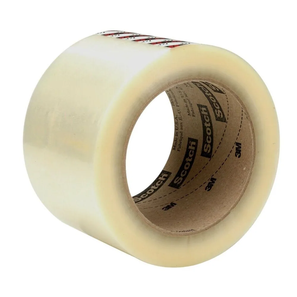 Cinta de Embalaje Scotch® 371, Transparente, 72 mm x 100 m