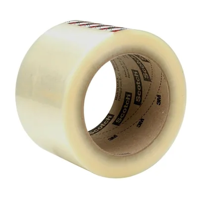 Scotch® Box Sealing Tape 371, Clear, 72 mm x 100 m