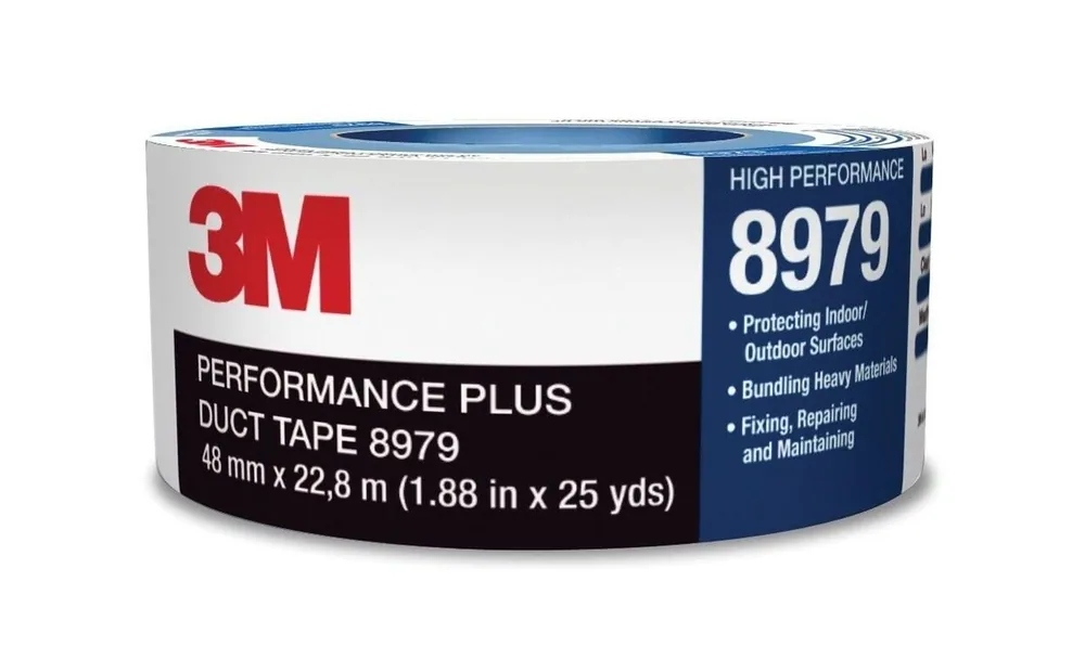 Cinta Ducto Performance Plus 3M™ 8979, Azul Pizarra, 48 mm x 22.8 m, 12.1 mil
