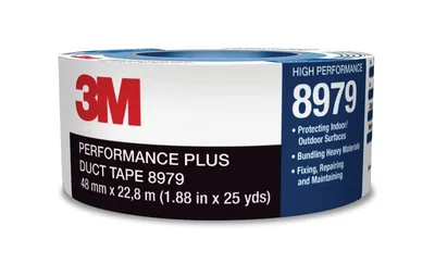 Cinta Ducto Performance Plus 3M™ 8979, Azul Pizarra, 48 mm x 22.8 m, 12.1 mil