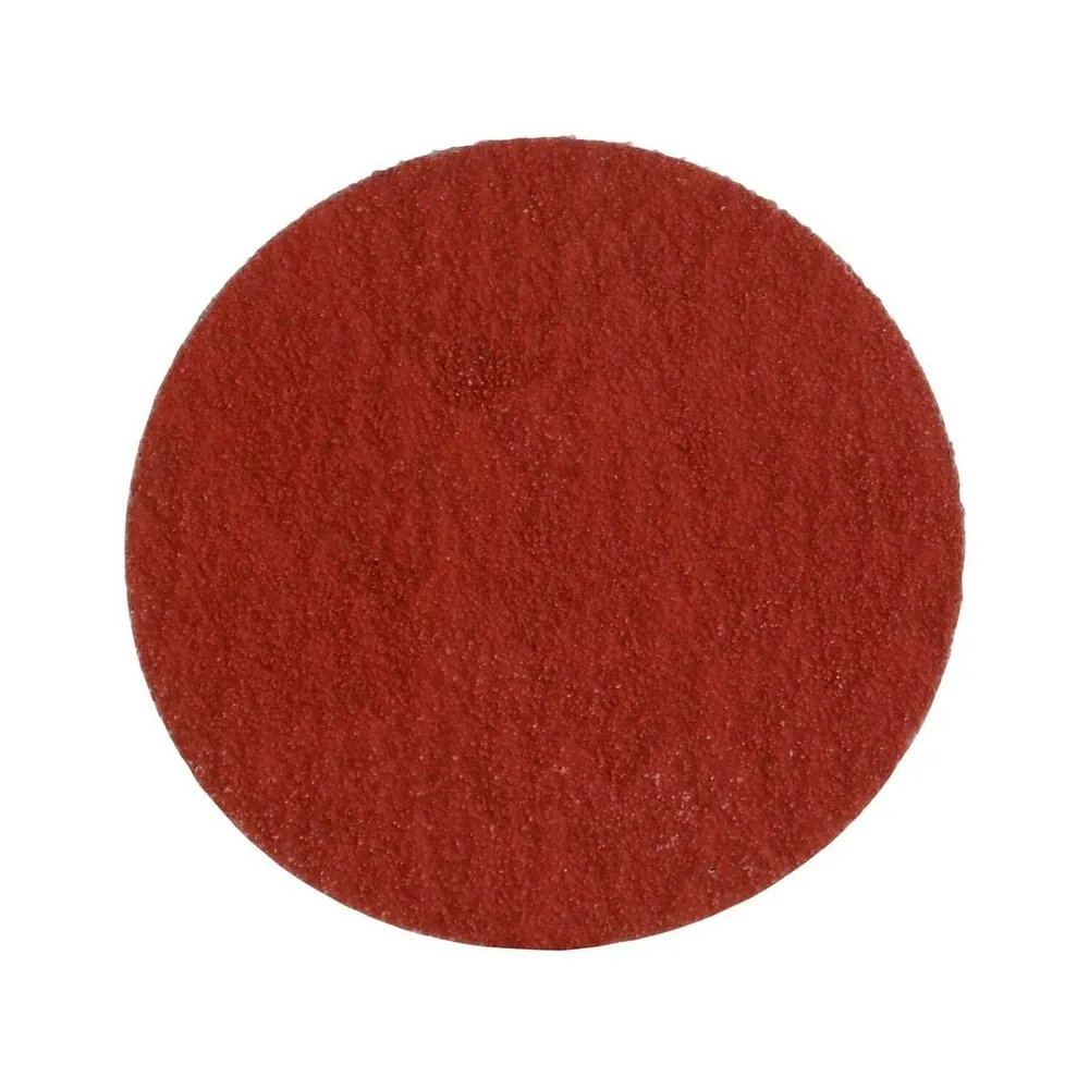 Disco Roloc™ de borde duradero 3M™ Cubitron™ II, 947A, 80+, Peso X, TSM, Granate, 2 in, Dado RS200PM