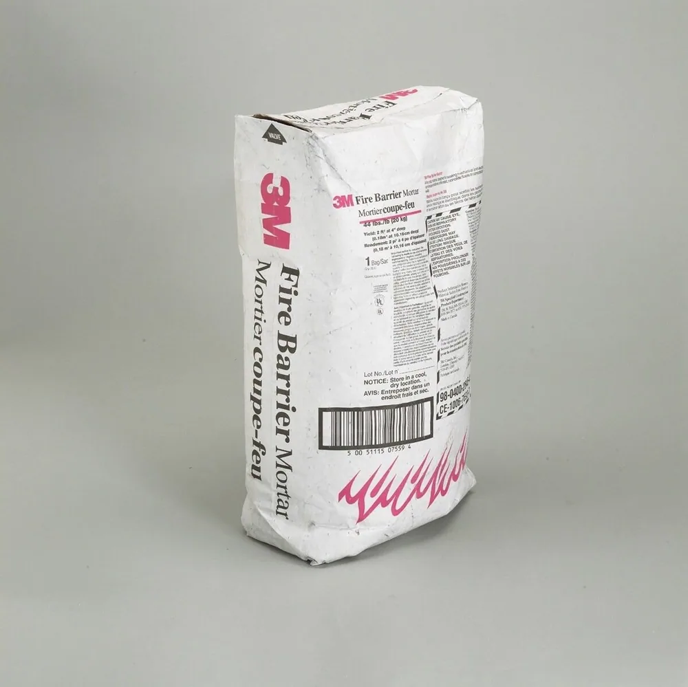 Mortero 3M™ Fire Barrier, Gris, 44 lb