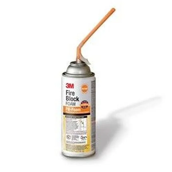 Espuma de Bloqueo de Fuego 3M™ Fire Block Foam, Naranja, 12 fl oz