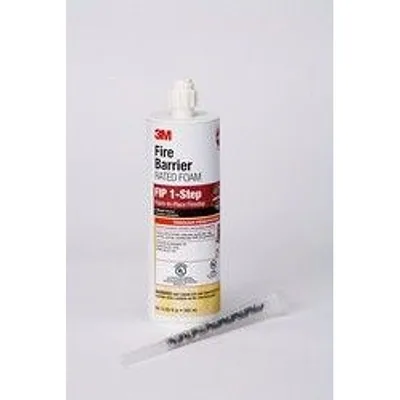 3M™ Fire Barrier Rated Foam FIP 1-Step, Maroon, 12.85 fl oz Cartridge