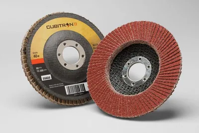 3M™ Cubitron™ II Flap Disc 967A, 40+, T27, 4-1/2 in x 7/8 in