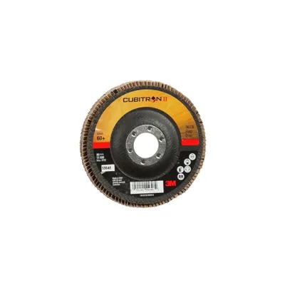 3M™ Cubitron™ II Flap Disc 967A, 60+, T29, 4-1/2 in x 7/8 in, Giant