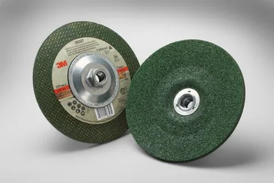 3M™ Green Corps™ Disco de Desbaste Deprimido, T27, 36, 7 in x 1/4 in x 5/8 in-11 Interno
