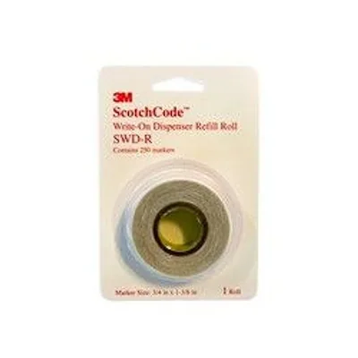 3M™ ScotchCode™ Refill Roll SWD-R, 0.75 in x 1.375 in