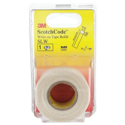 3M™ ScotchCode™ Refill Roll SLW-R, 1 in x 5 in